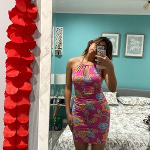 Forever 21 summer mini halter dress